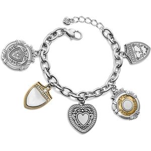 Brighton Medallion Charm Bracelet.